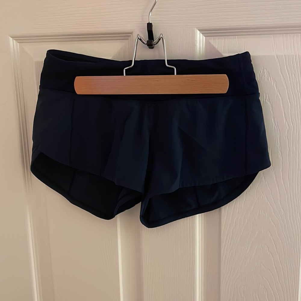 Navy Blue Lululemon Shorts